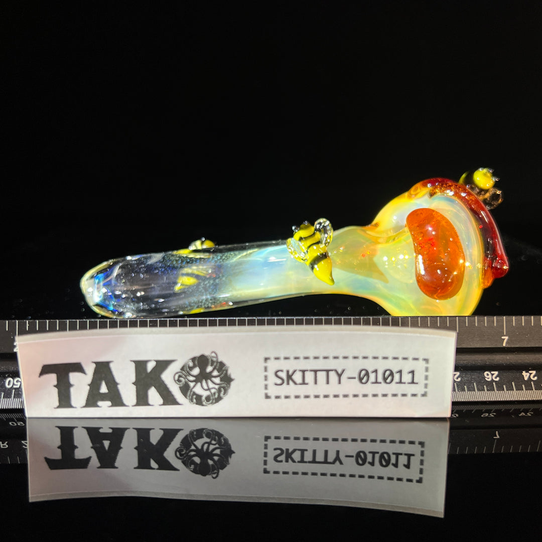 Honey Pot Pipe Glass Pipe Street Kitty Glass   