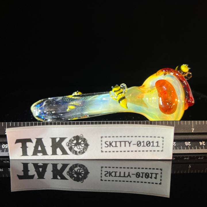 Honey Pot Pipe Glass Pipe Street Kitty Glass   