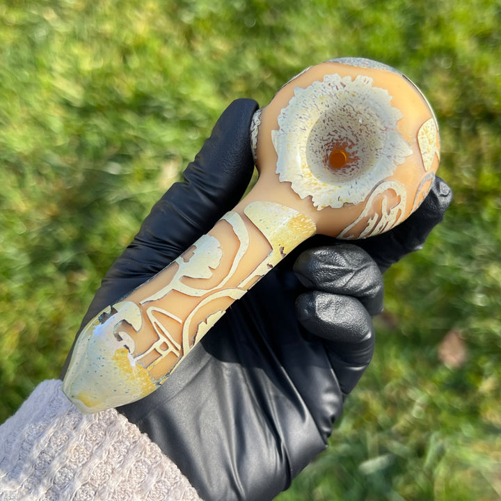 Liberty 503 Deep Carved Pipe Glass Pipe Liberty 503   