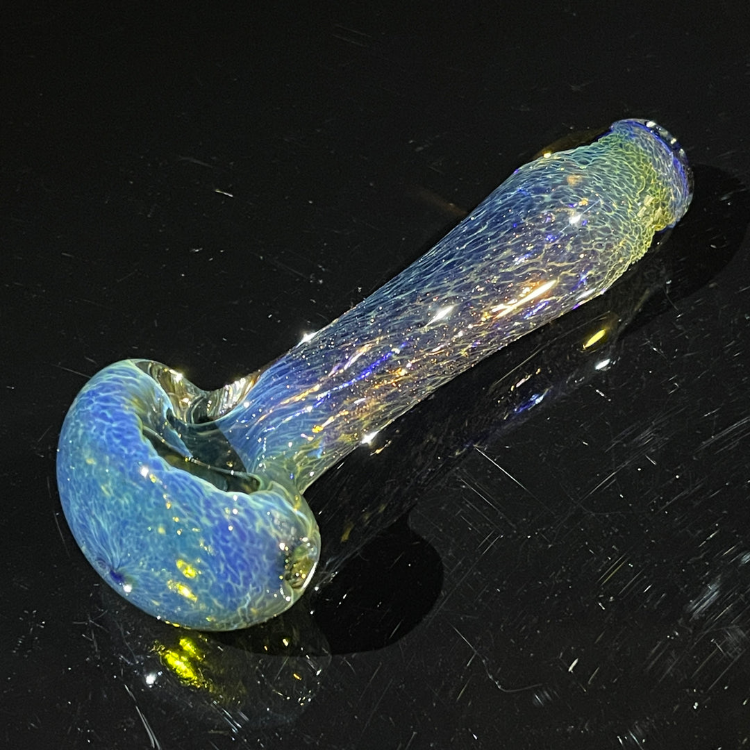 Blue Sea Sparkle Marble Pipe Glass Pipe Beezy Glass   