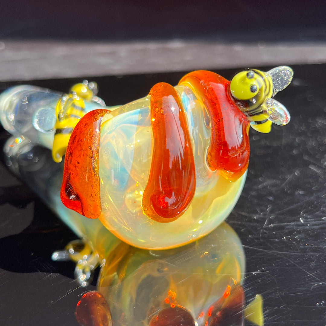 Honey Pot Pipe Glass Pipe Street Kitty Glass   