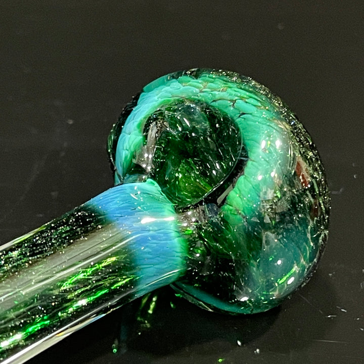 Experimental Jade Pipe Glass Pipe Beezy Glass   