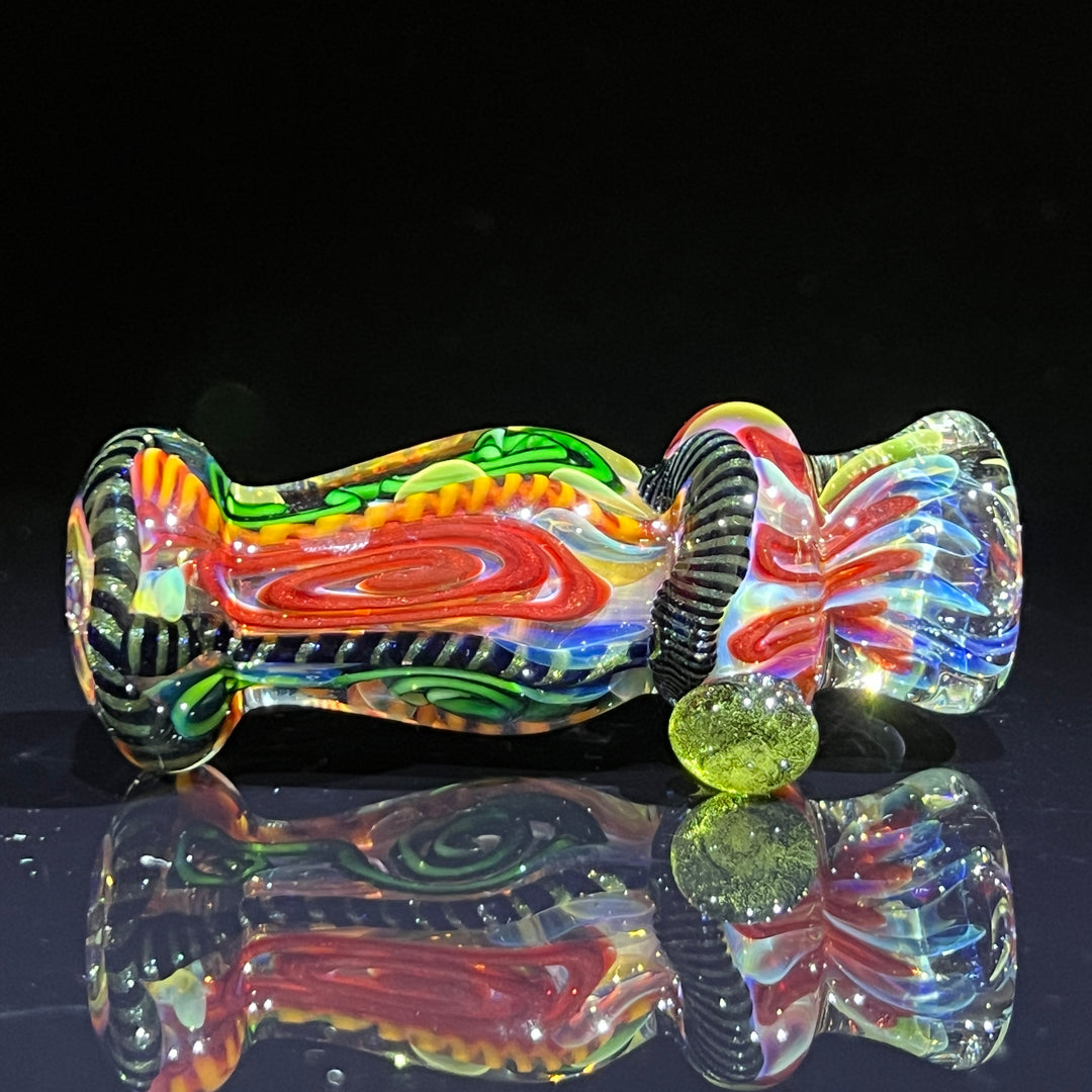 Firekist Inside Out Bat Glass Pipe Firekist Glass   