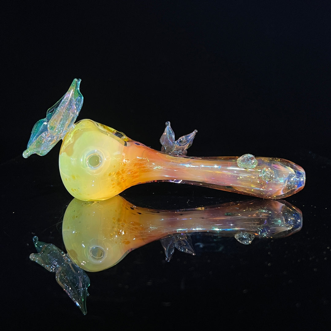 Butterfly Spoon Glass Pipe Street Kitty Glass   