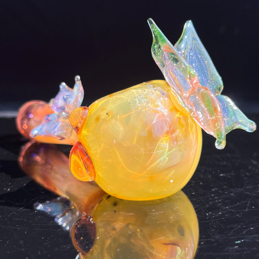 Butterfly Spoon Glass Pipe Street Kitty Glass   