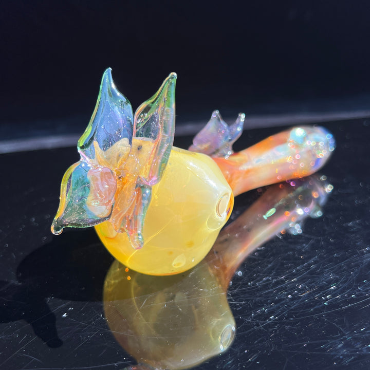 Butterfly Spoon Glass Pipe Street Kitty Glass   