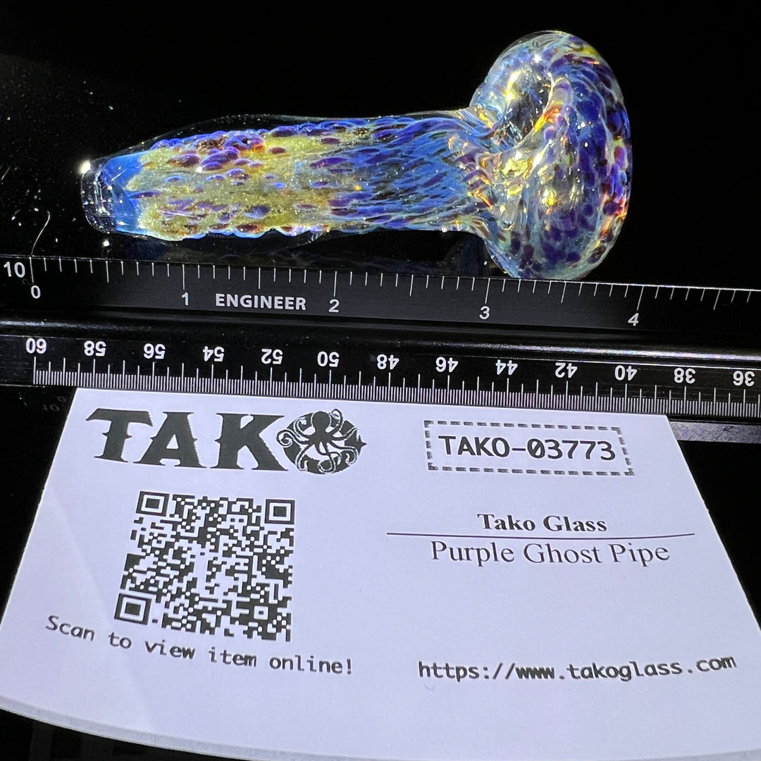 Purple Ghost Pipe Glass Pipe Tako Glass   