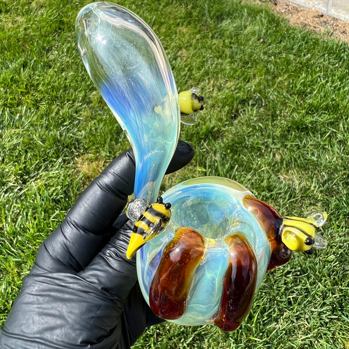 Honey Pot Sherlock Glass Pipe Street Kitty Glass   