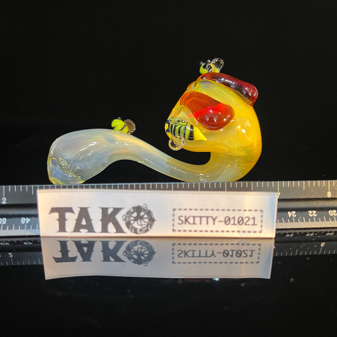 Honey Pot Sherlock Glass Pipe Street Kitty Glass   