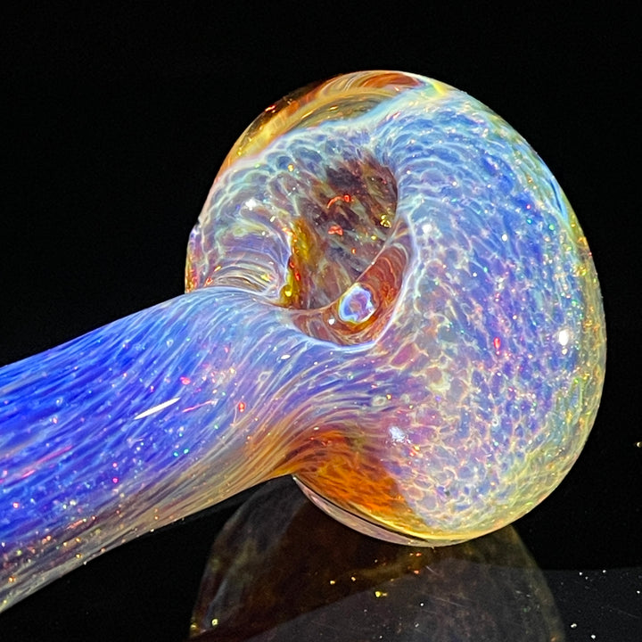 Purple Nebula Space Dust Pipe Glass Pipe Tako Glass   