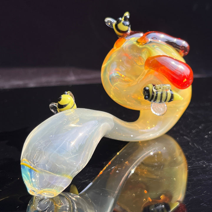 Honey Pot Sherlock Glass Pipe Street Kitty Glass   