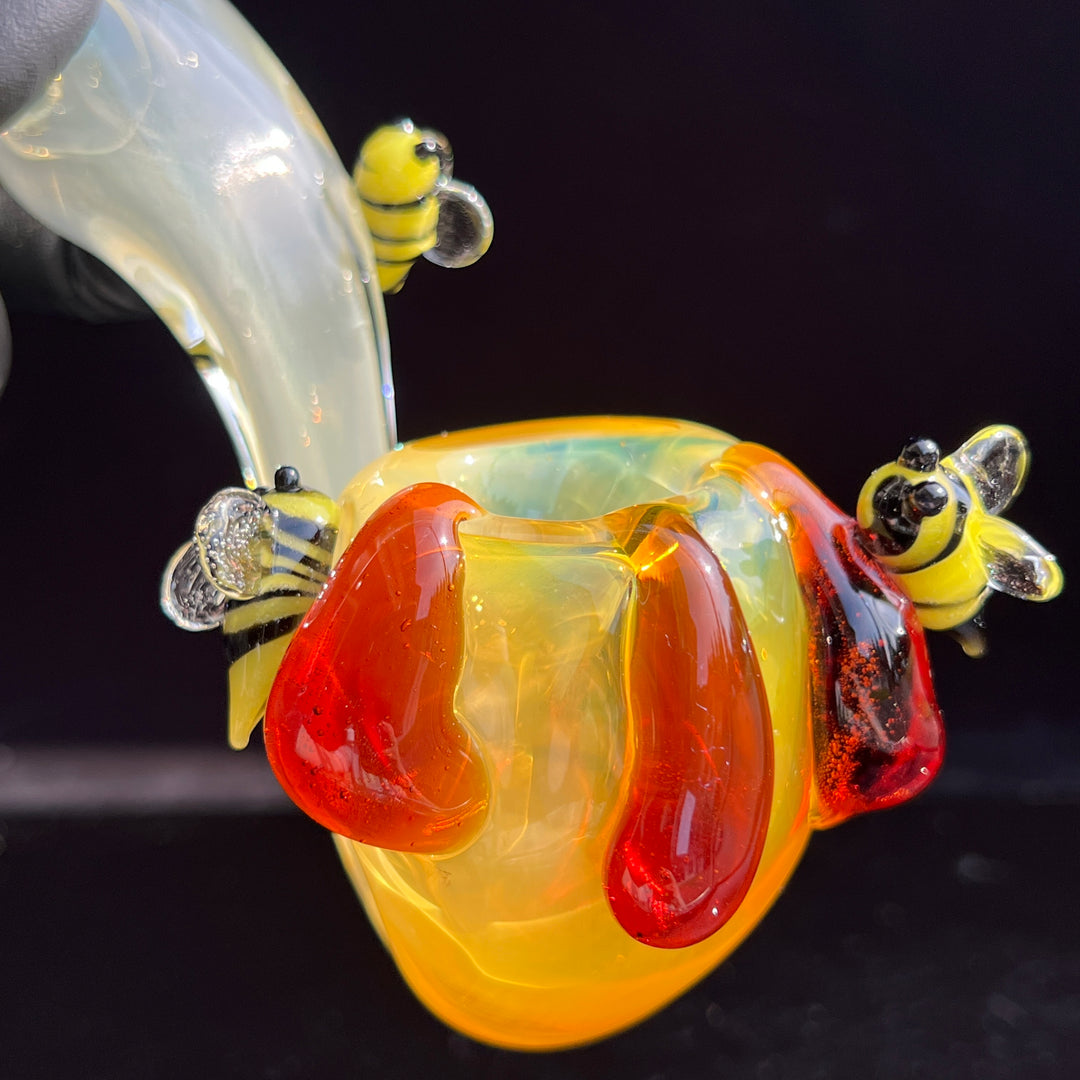 Honey Pot Sherlock Glass Pipe Street Kitty Glass   