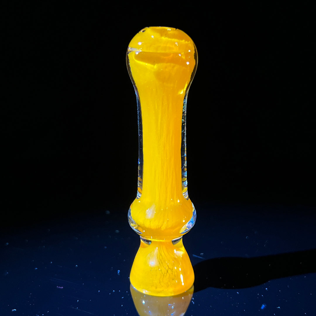 Juicy Tangerine Chillum Glass Pipe Schutz Glass   