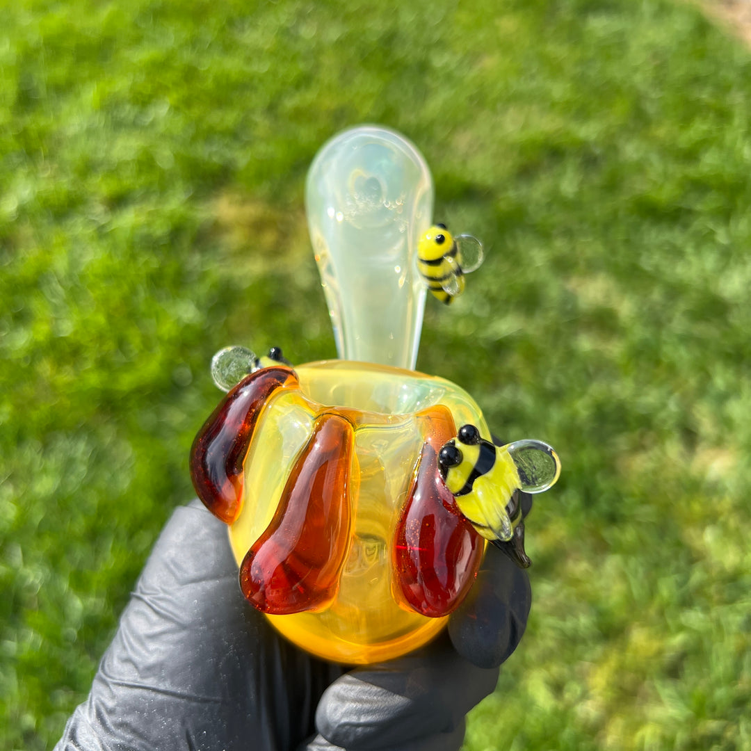 Honey Pot Sherlock Glass Pipe Street Kitty Glass   