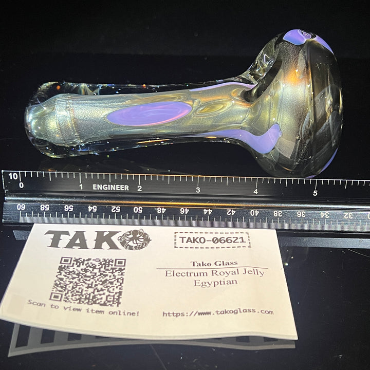 Electrum Royal Jelly Egyptian Glass Pipe Tako Glass   