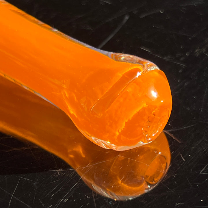 Juicy Tangerine Chillum Glass Pipe Schutz Glass   