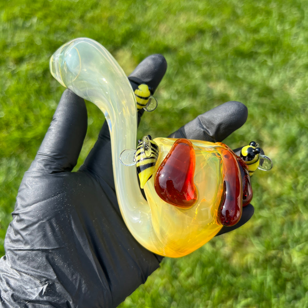 Honey Pot Sherlock Glass Pipe Street Kitty Glass   