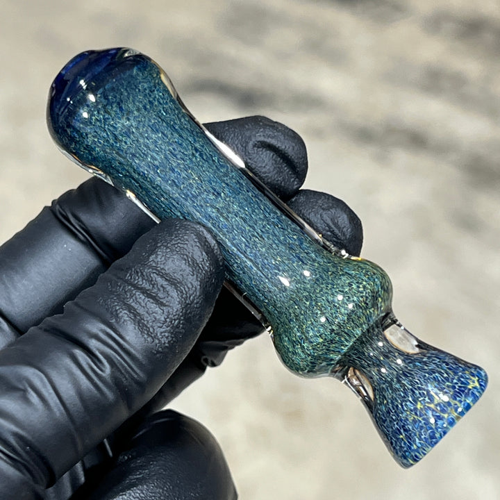 Rainforest Moss Chillum Glass Pipe Schutz Glass   