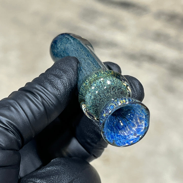 Rainforest Moss Chillum Glass Pipe Schutz Glass   
