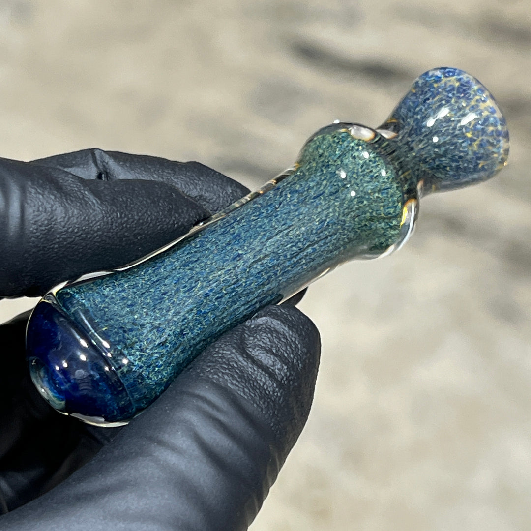 Rainforest Moss Chillum Glass Pipe Schutz Glass   
