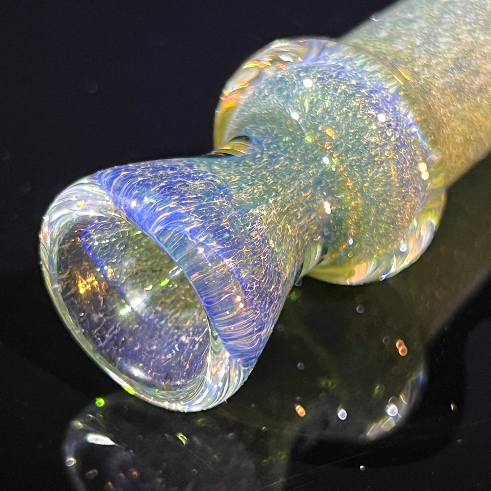 Rainforest Moss Chillum Glass Pipe Schutz Glass   
