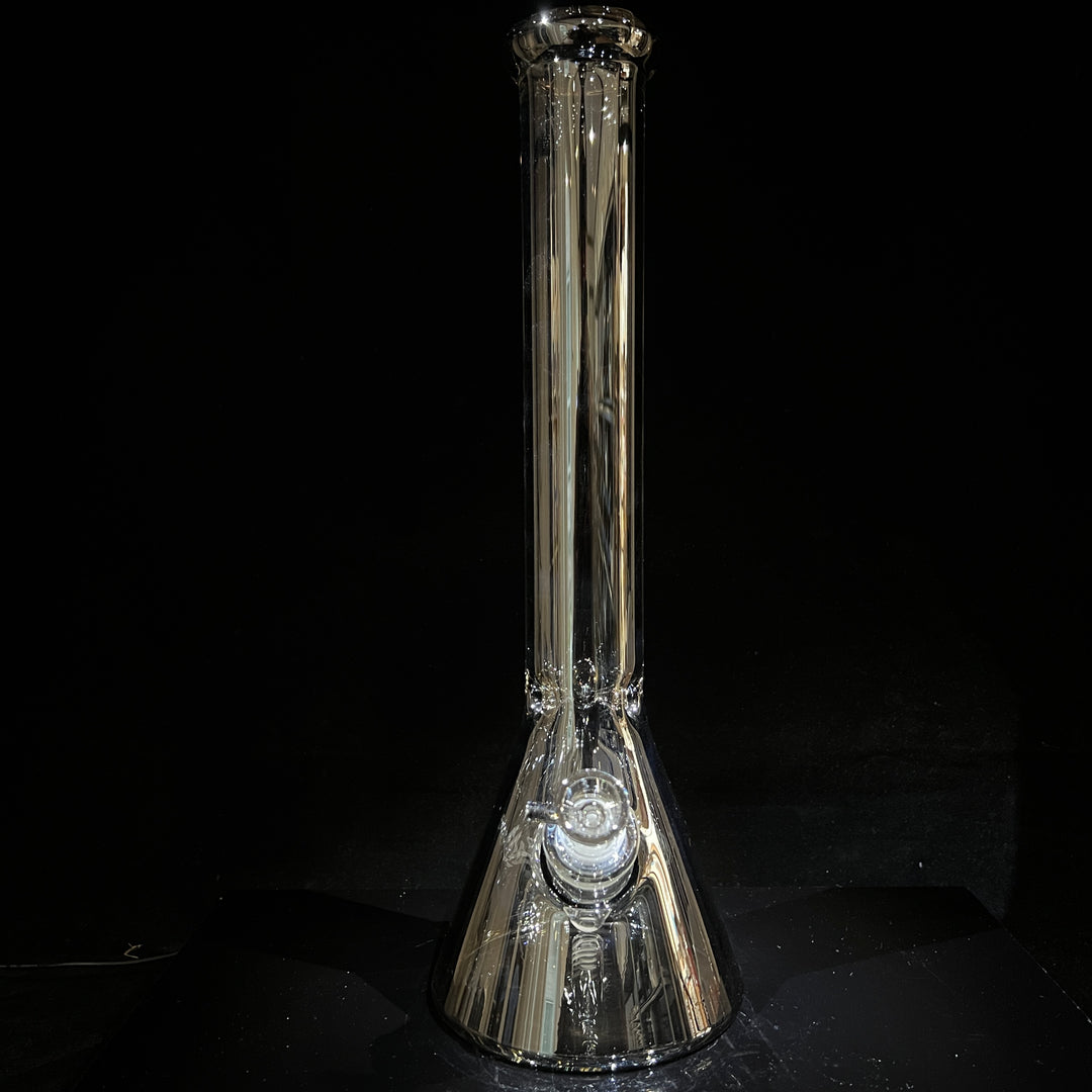 16" Translucent Smoke Beaker Bong Glass Pipe TG   