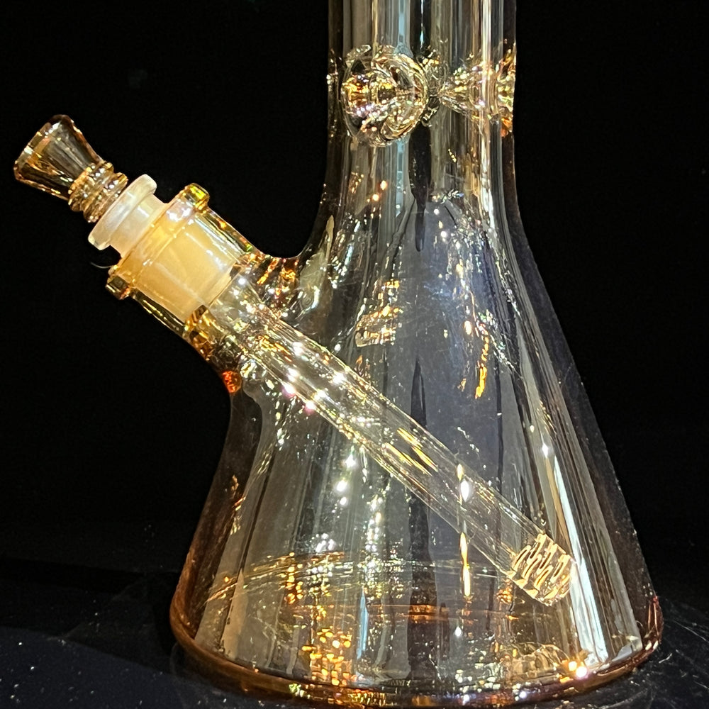 16" Translucent Beaker Bong - Champagne Glass Pipe TG   