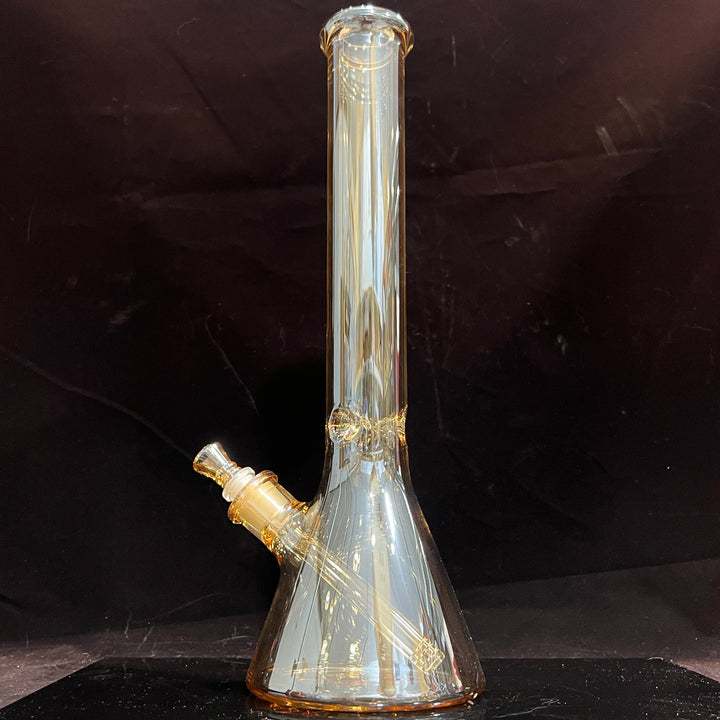 16" Translucent Beaker Bong - Champagne Glass Pipe TG   