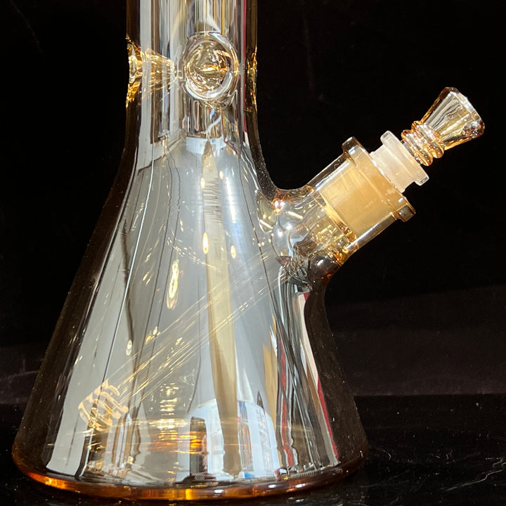 16" Translucent Beaker Bong - Champagne Glass Pipe TG   