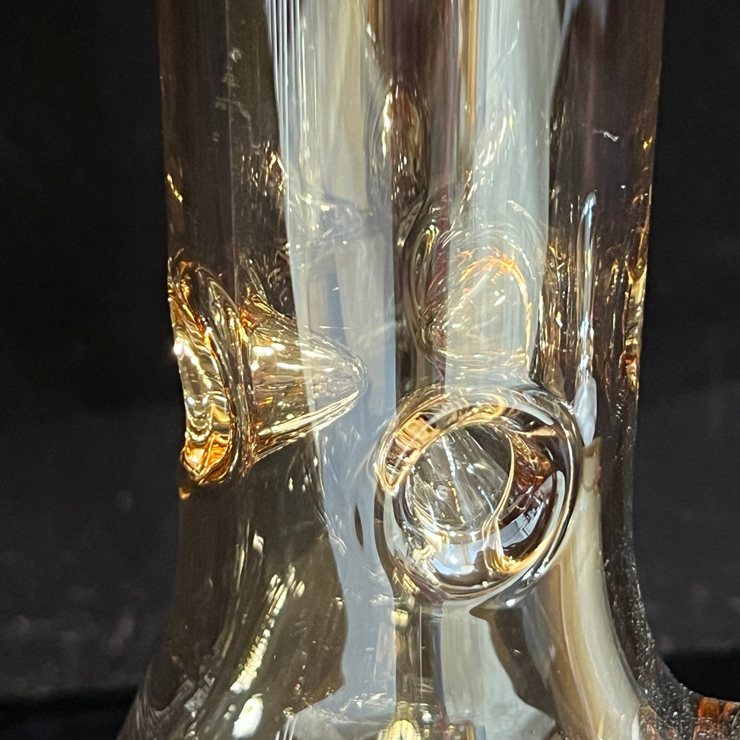 16" Translucent Beaker Bong - Champagne Glass Pipe TG   