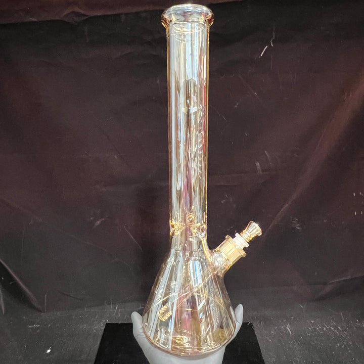 16" Translucent Beaker Bong - Champagne Glass Pipe TG   