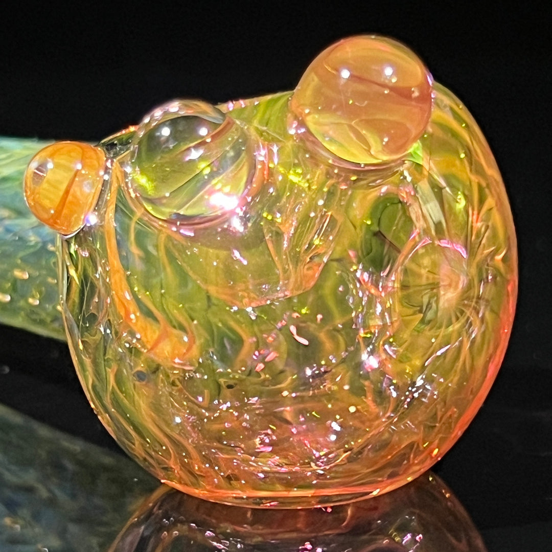 Wrap N Rake Fume Spoon Glass Pipe KRA Glass   