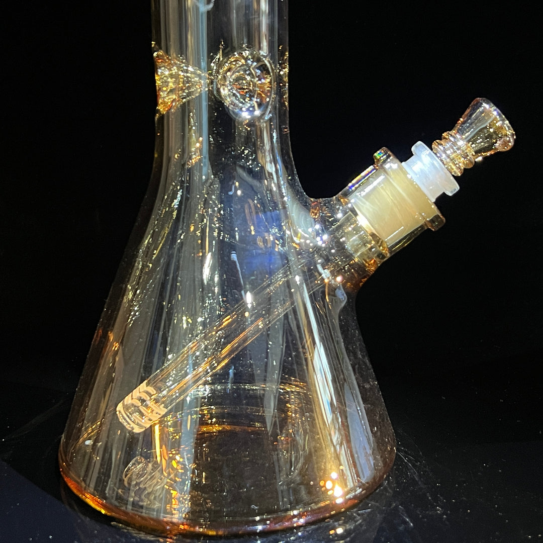 16" Translucent Beaker Bong - Champagne Glass Pipe TG   