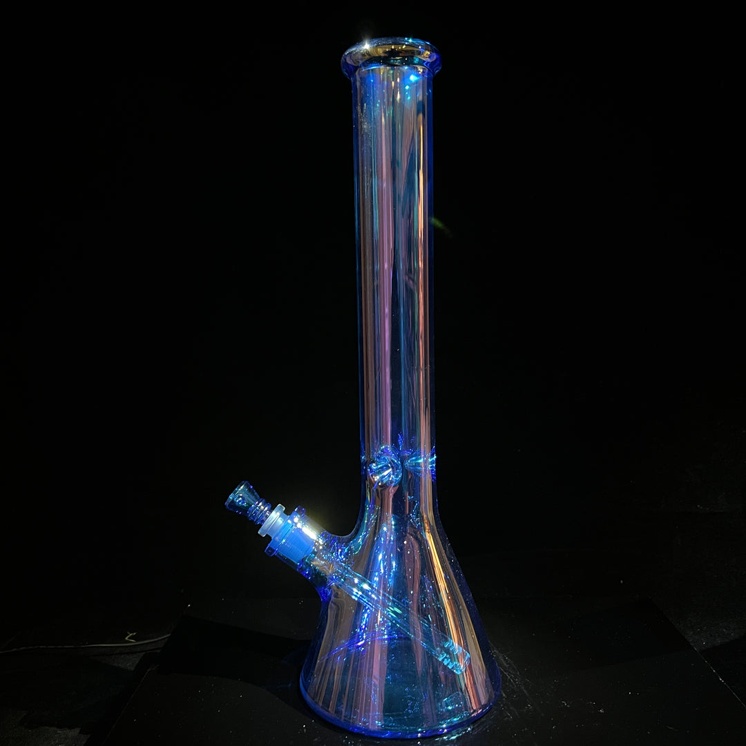 16" Translucent Beaker Bong - Blue Glass Pipe TG   