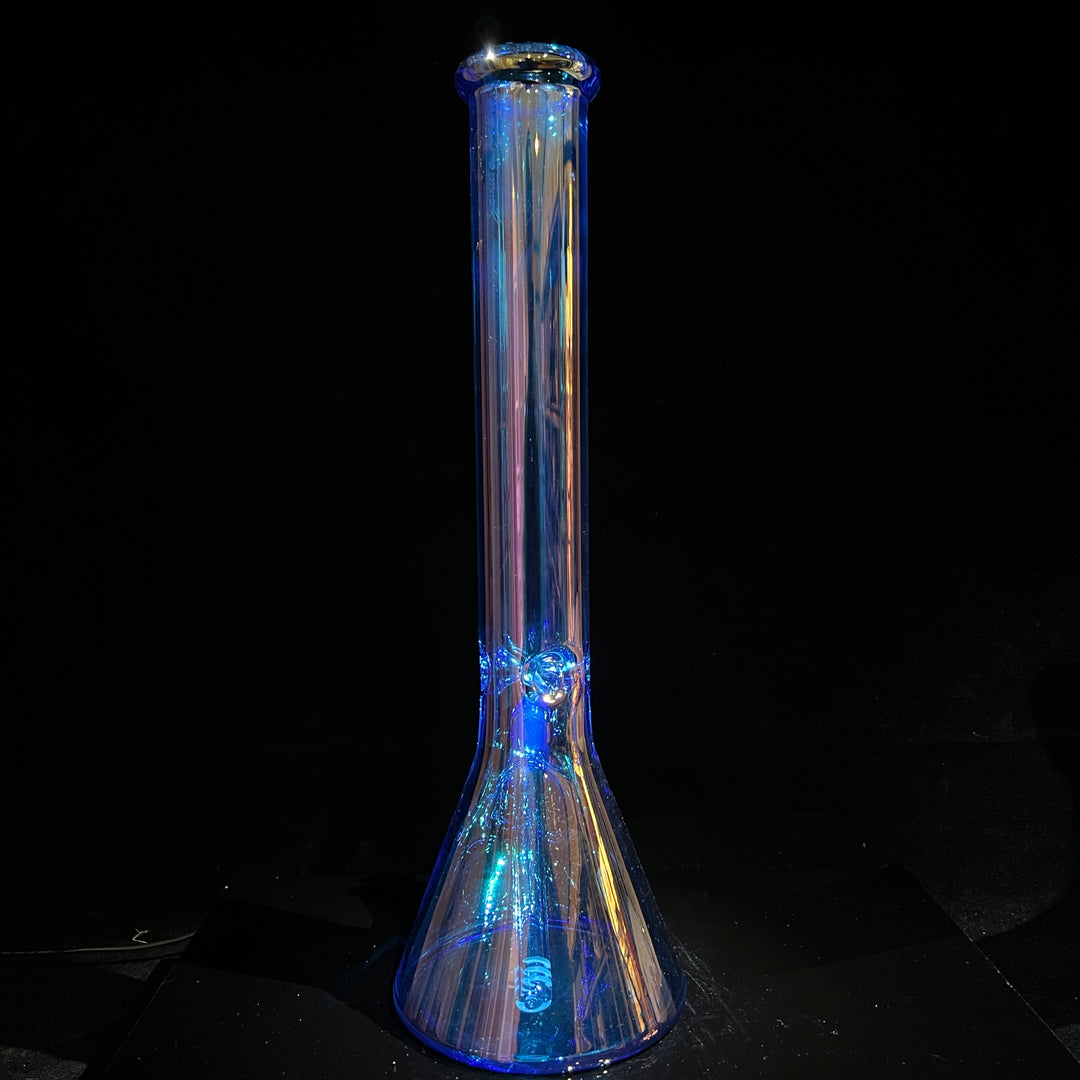 16" Translucent Beaker Bong - Blue Glass Pipe TG   