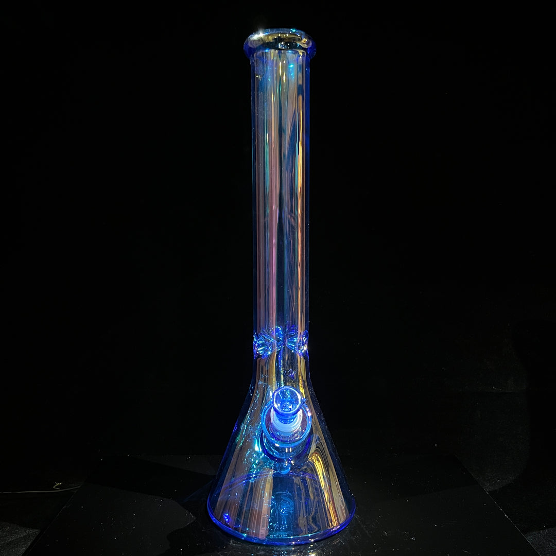 16" Translucent Beaker Bong - Blue Glass Pipe TG   