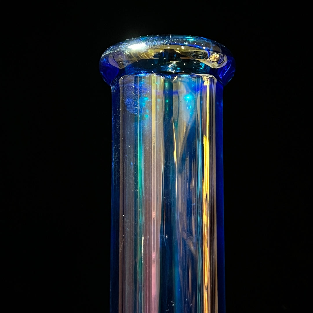 16" Translucent Beaker Bong - Blue Glass Pipe TG   