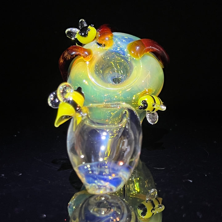 Honey Pot Sherlock Glass Pipe Street Kitty Glass   