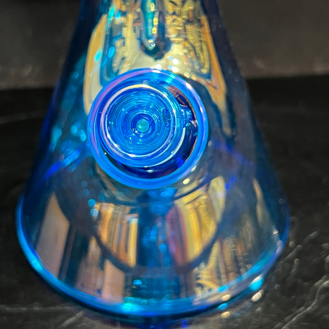 16" Translucent Beaker Bong - Blue Glass Pipe TG   