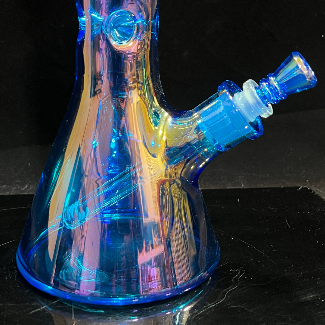 16" Translucent Beaker Bong - Blue Glass Pipe TG   