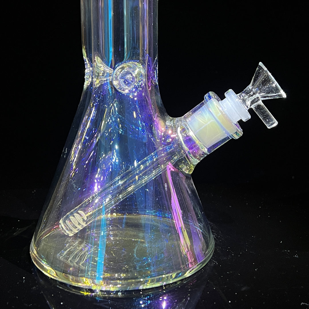 16" Translucent Beaker Bong Glass Pipe TG   