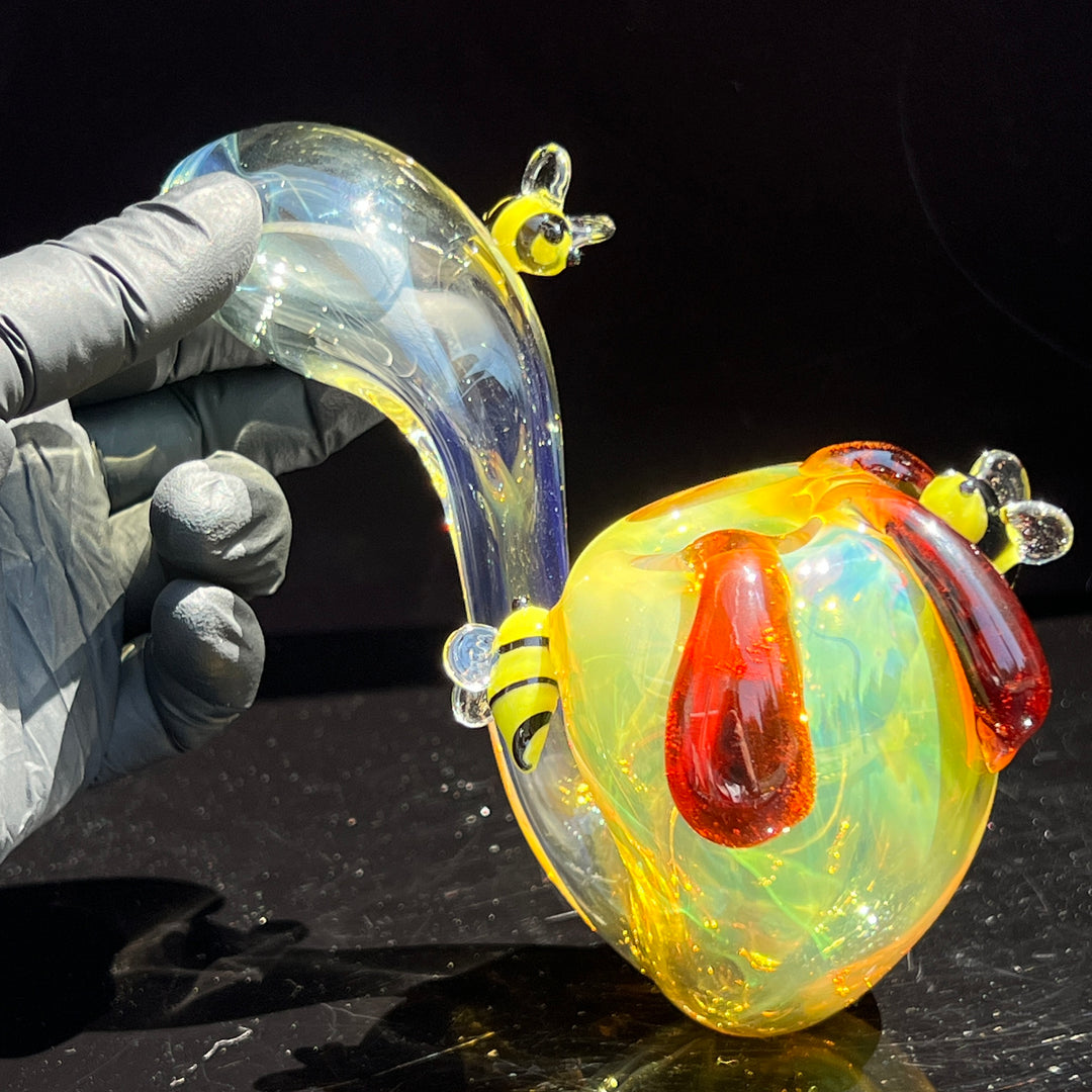 Honey Pot Sherlock Glass Pipe Street Kitty Glass   