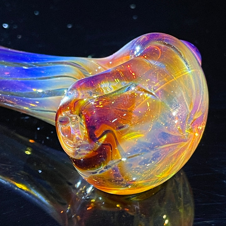 Leftie Purple Creek Pipe Glass Pipe Taggart Glass   