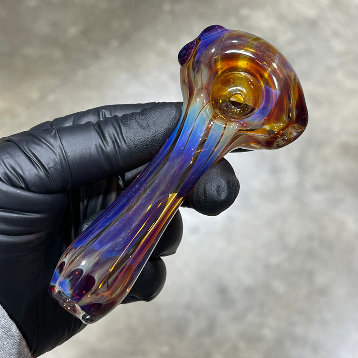 Leftie Purple Creek Pipe Glass Pipe Taggart Glass   