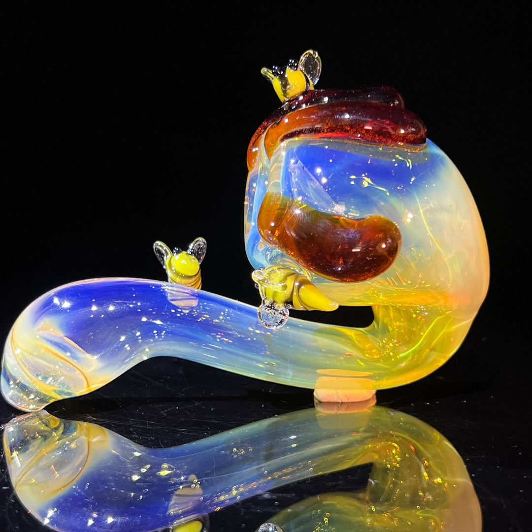 Honey Pot Sherlock Glass Pipe Street Kitty Glass   