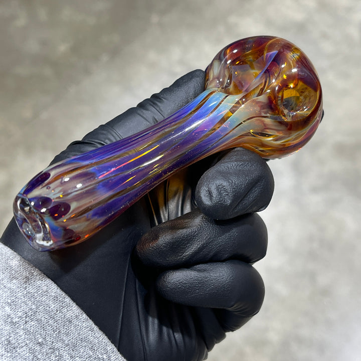 Leftie Purple Creek Pipe Glass Pipe Taggart Glass   