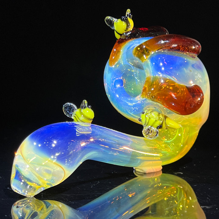 Honey Pot Sherlock Glass Pipe Street Kitty Glass   