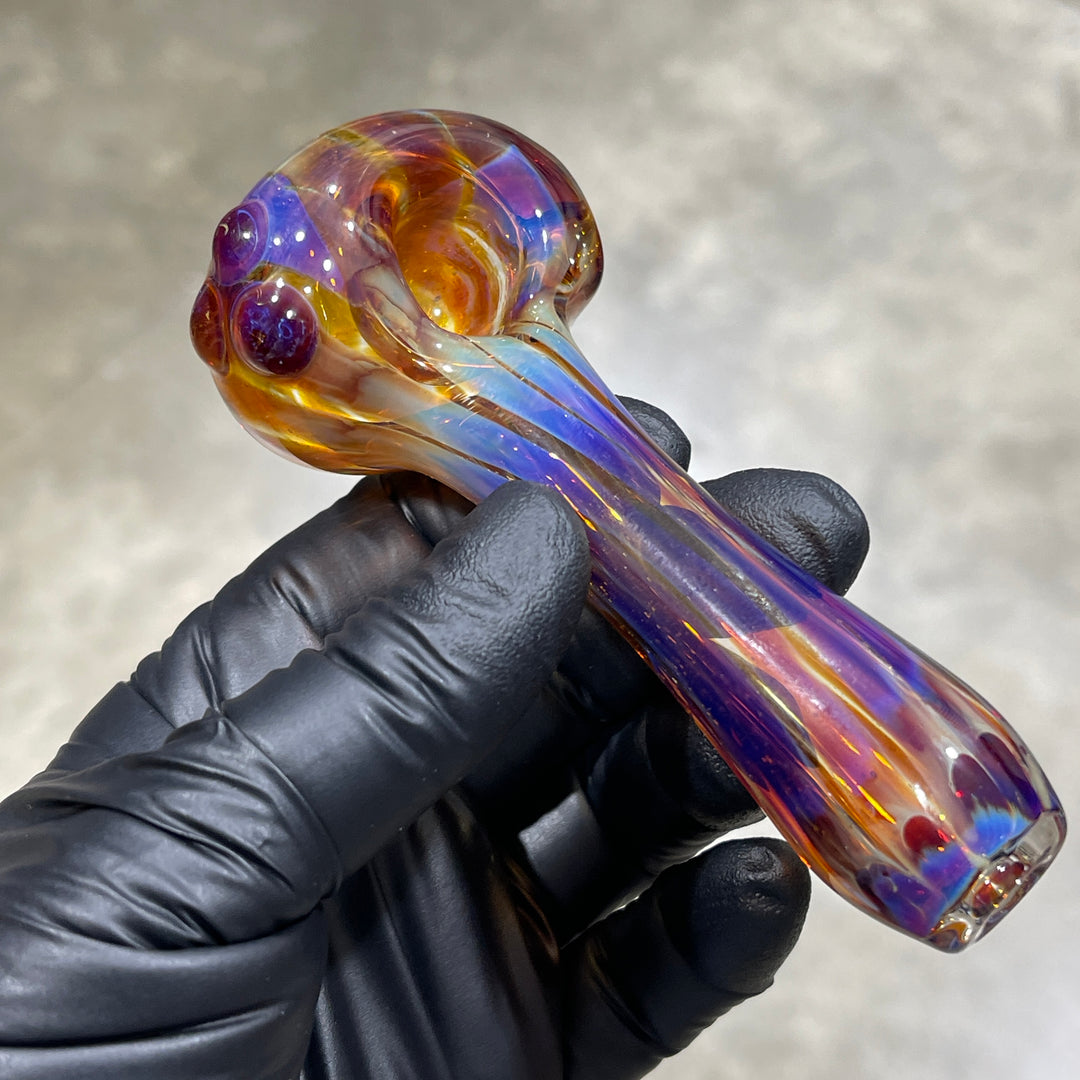 Leftie Purple Creek Pipe Glass Pipe Taggart Glass   