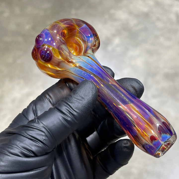 Leftie Purple Creek Pipe Glass Pipe Taggart Glass   