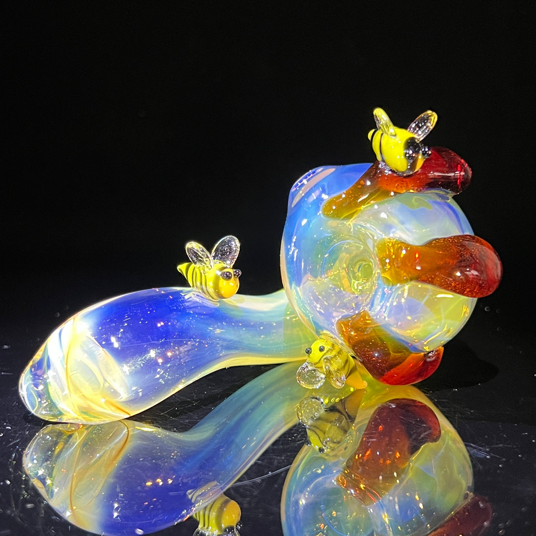 Honey Pot Sherlock Glass Pipe Street Kitty Glass   